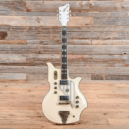 National Glenwood 99 Snow White 1960s Electric Guitars / Solid Body
