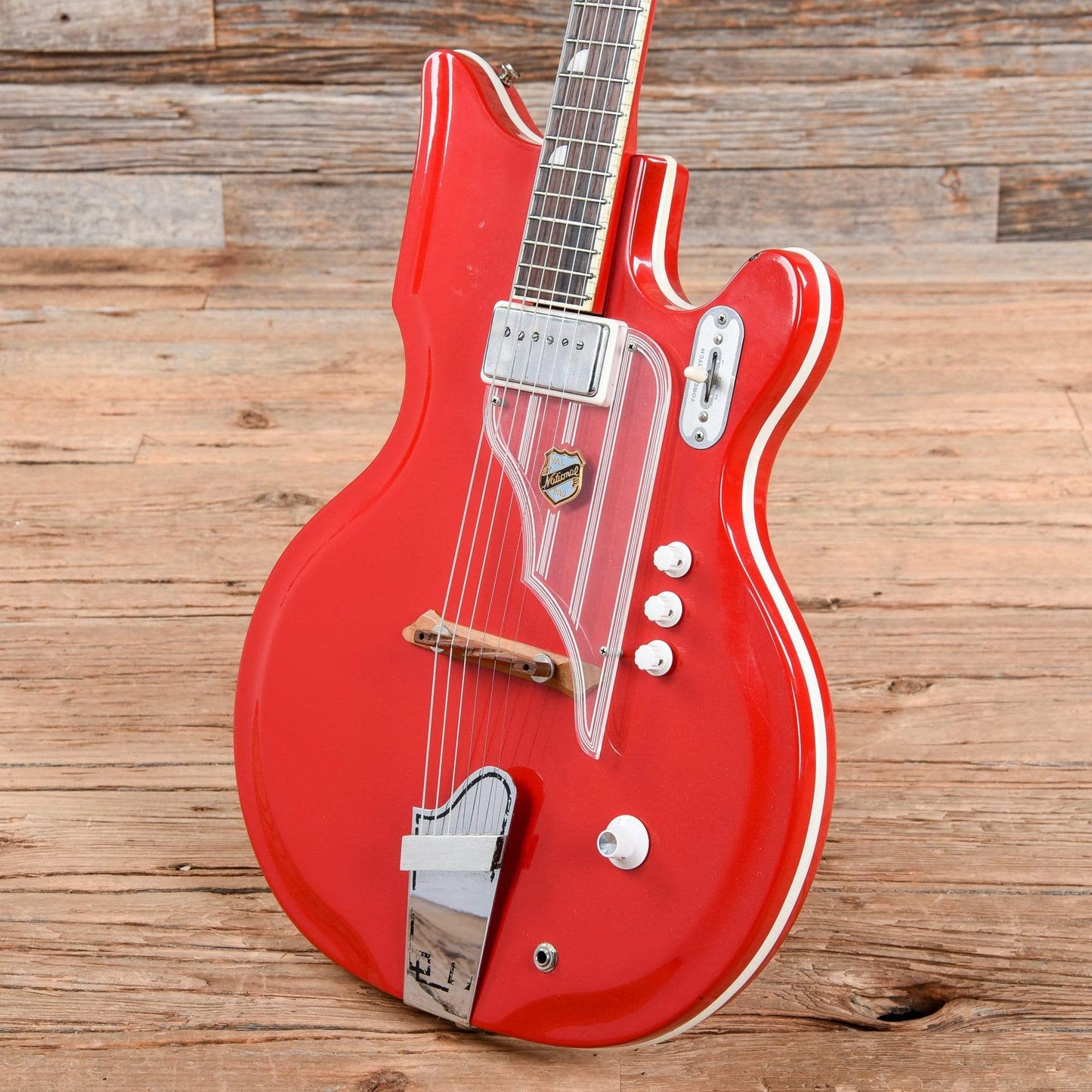 National Val-Pro 82 Vermillion Red 1961 Electric Guitars / Solid Body
