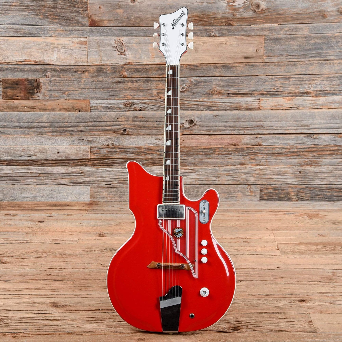 National Val-Pro 82 Vermillion Red 1961 Electric Guitars / Solid Body