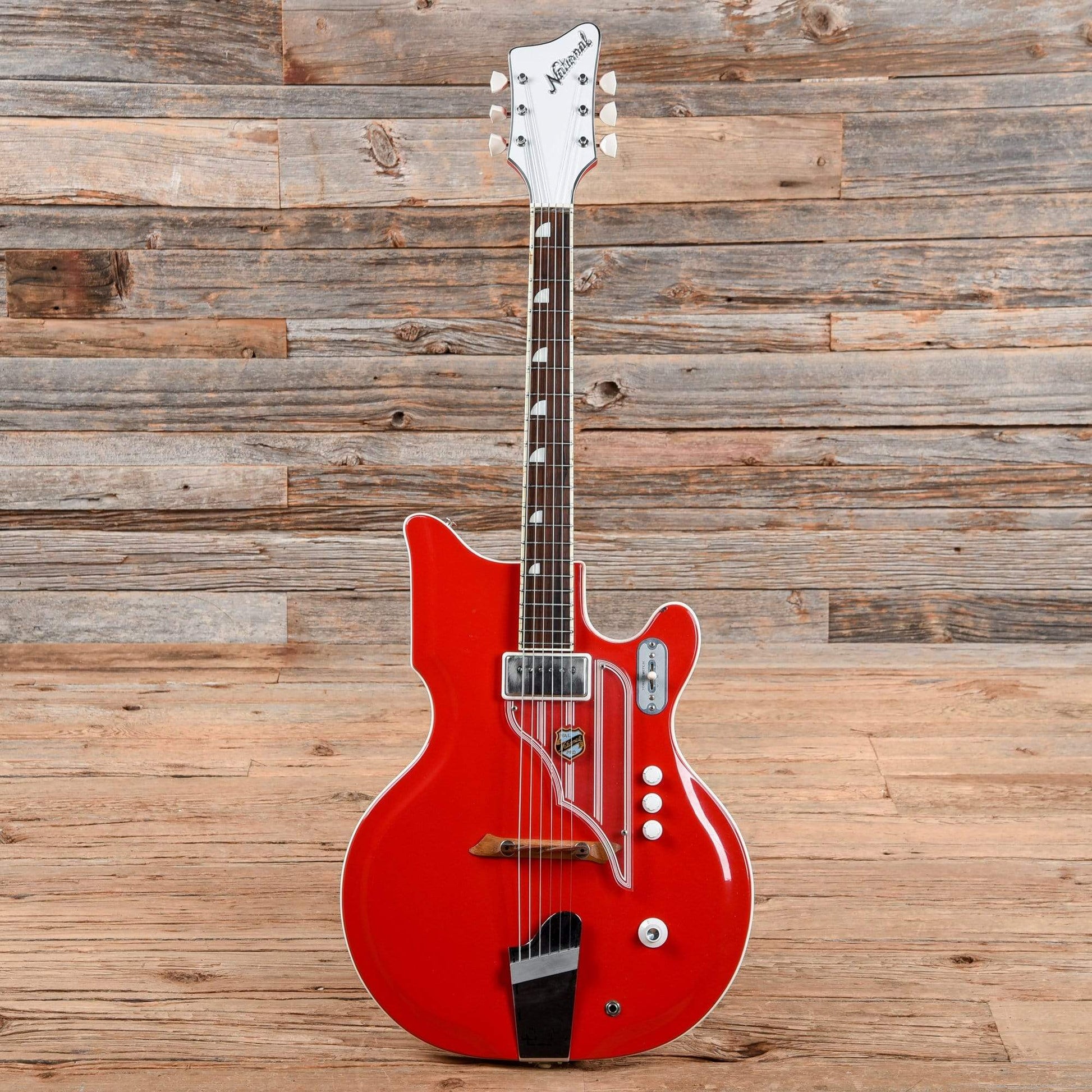 National Val-Pro 82 Vermillion Red 1961 Electric Guitars / Solid Body