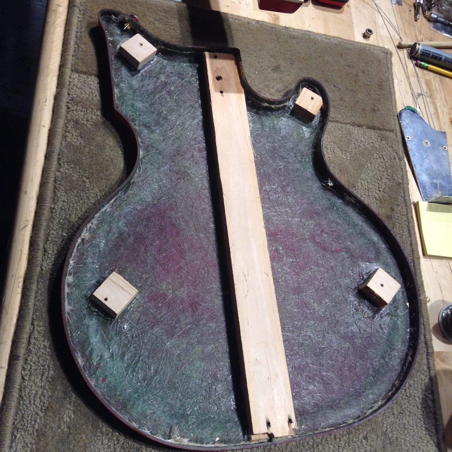 National Val-Pro 82 Vermillion Red 1961 Electric Guitars / Solid Body