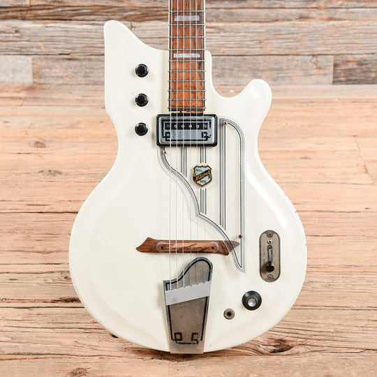 National Val-Pro 84 Snow White 1960s Electric Guitars / Solid Body