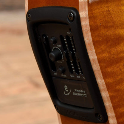 Neville T-Style Acoustic Sunburst Acoustic Guitars / Built-in Electronics