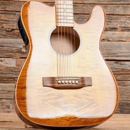 Neville T-Style Acoustic Sunburst Acoustic Guitars / Built-in Electronics