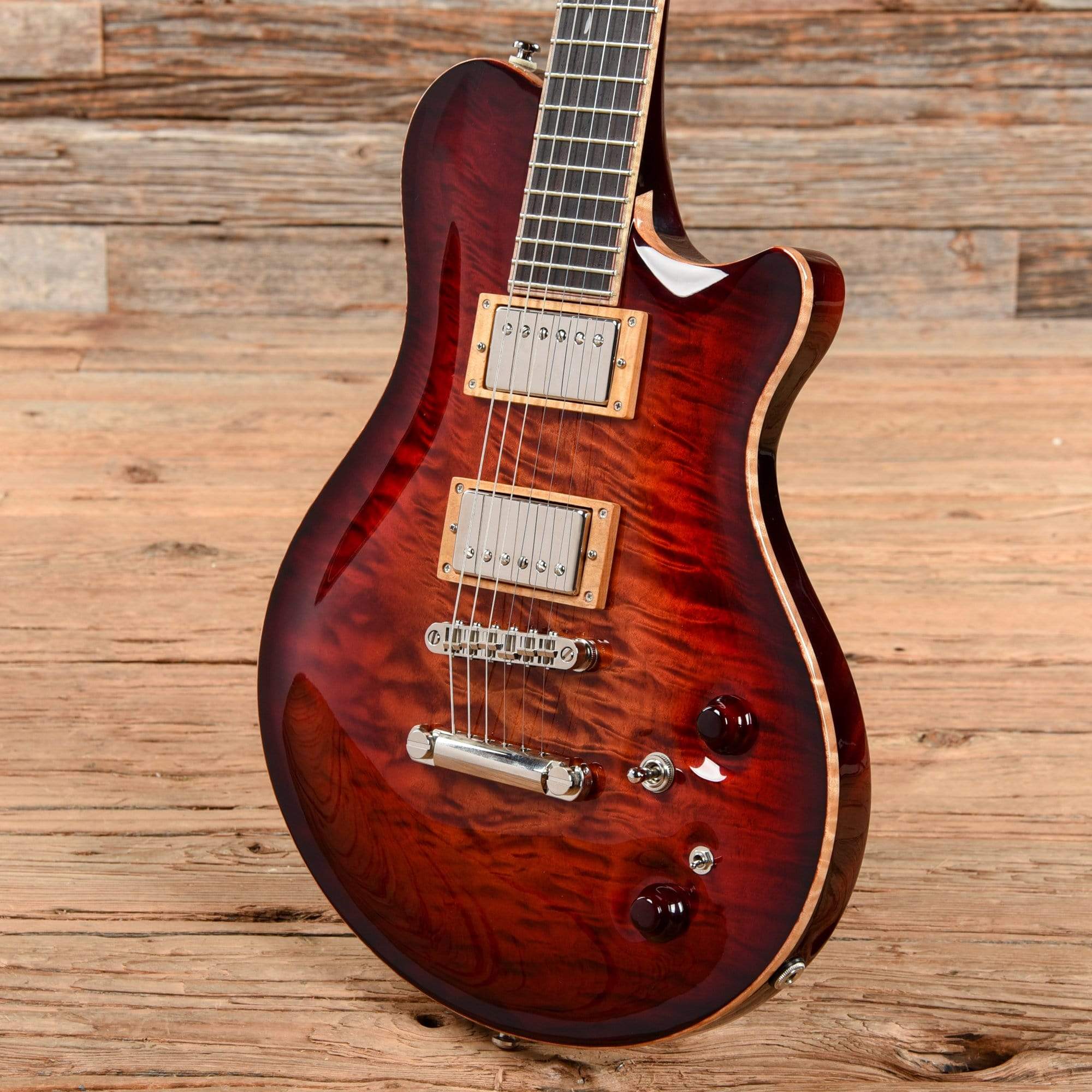 New Orleans Guitar Company Voodoo Custom Sunburst Chicago Music Exchange