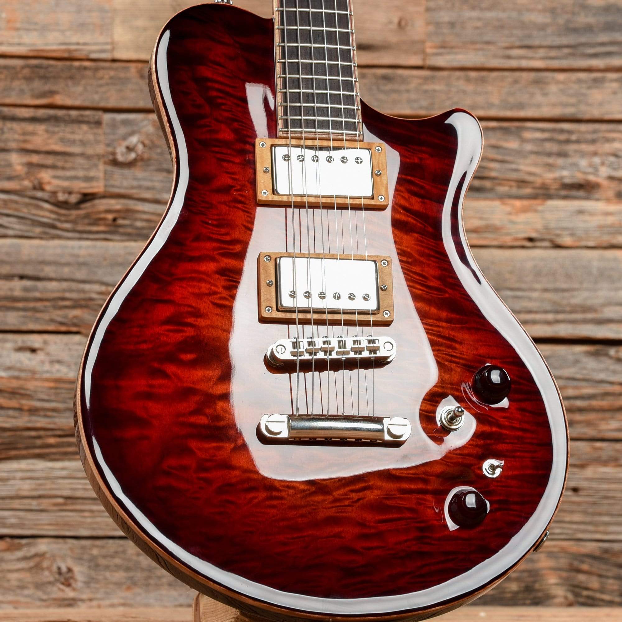 New Orleans Guitar Company Voodoo Custom Sunburst Chicago Music Exchange