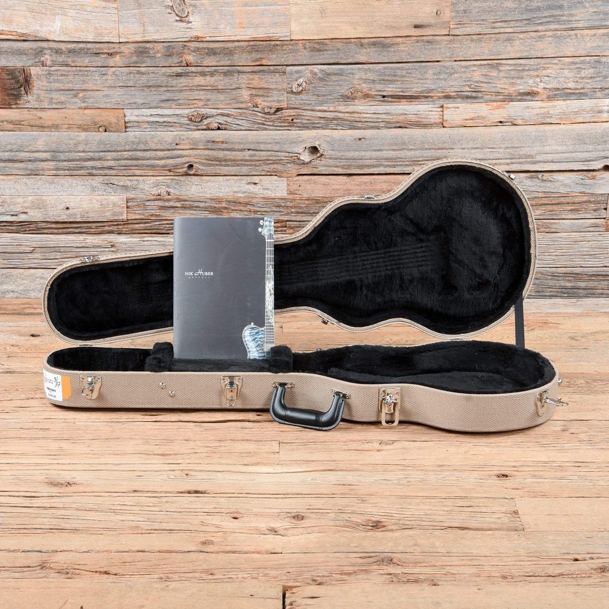 Nik Huber Krautster II Worn Onyx 2017 Electric Guitars / Solid Body