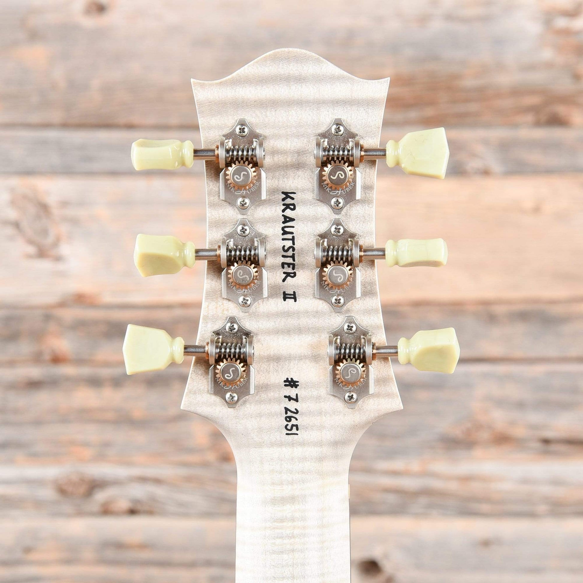 Nik Huber Krautster II Worn Onyx 2017 Electric Guitars / Solid Body