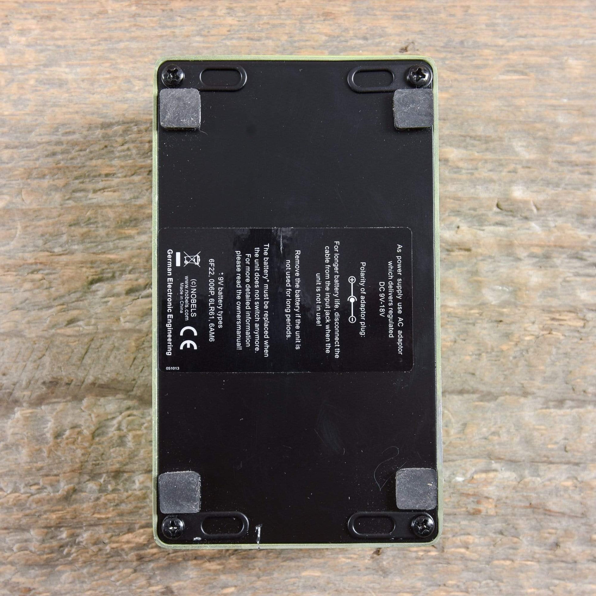 Nobels ODR-1 BC Natural Overdrive with Bass Cut Effects and Pedals / Overdrive and Boost