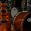 Noble & Cooley CD Maple 10/12/16/22/4pc. Drum Kit Copper Sparkle w/Black Nickel Hardware Drums and Percussion / Acoustic Drums / Full Acoustic Kits