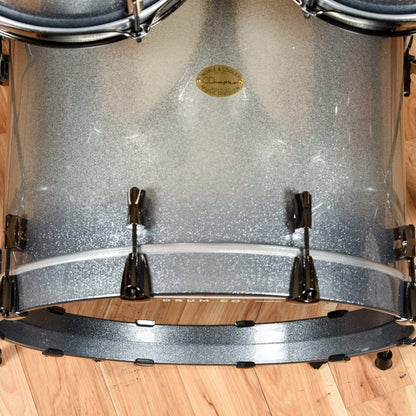 Noble & Cooley CD Maple 10/12/16/22 4pc. Drum Kit Milky Way w/Black Nickel Hardware Drums and Percussion / Acoustic Drums / Full Acoustic Kits