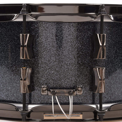Noble & Cooley 6.5x14 CD Maple Snare Drum Hematite Sparkle w/Black Nickel Hardware Drums and Percussion / Acoustic Drums / Snare