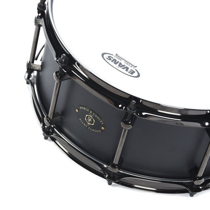 Noble & Cooley 6x14 Alloy Classic Snare Drum Black Drums and Percussion / Acoustic Drums / Snare