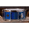 Noble & Cooley 6x14 Alloy Classic Snare Drum Cairo Blue Sparkle Drums and Percussion / Acoustic Drums / Snare