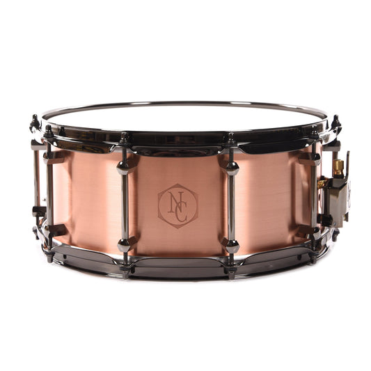 Noble & Cooley 6x14 Raw Copper Classic Snare Drum w/Black Nickel Hdw Drums and Percussion / Acoustic Drums / Snare