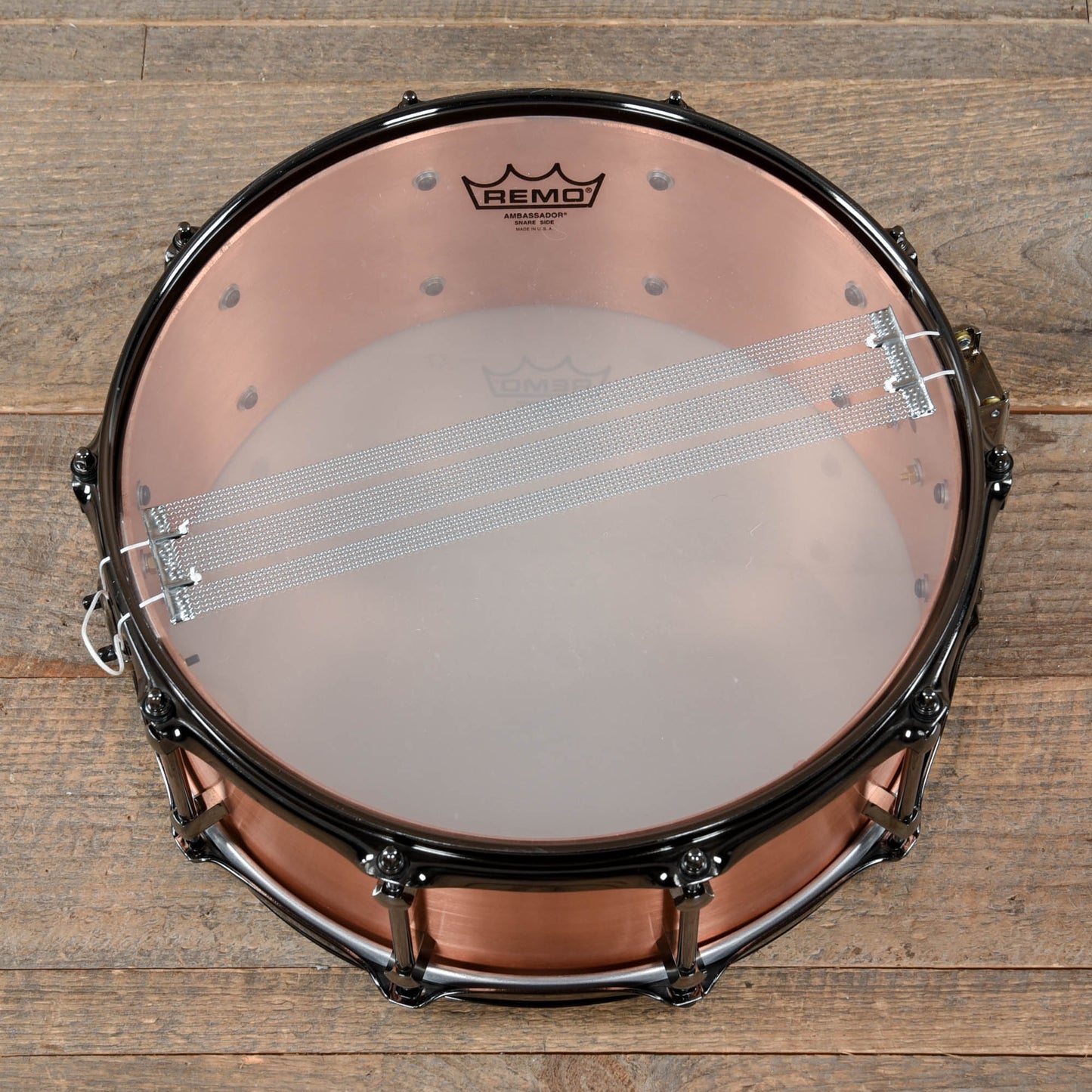 Noble & Cooley 6x14 Raw Copper Classic Snare Drum w/Black Nickel Hdw Drums and Percussion / Acoustic Drums / Snare