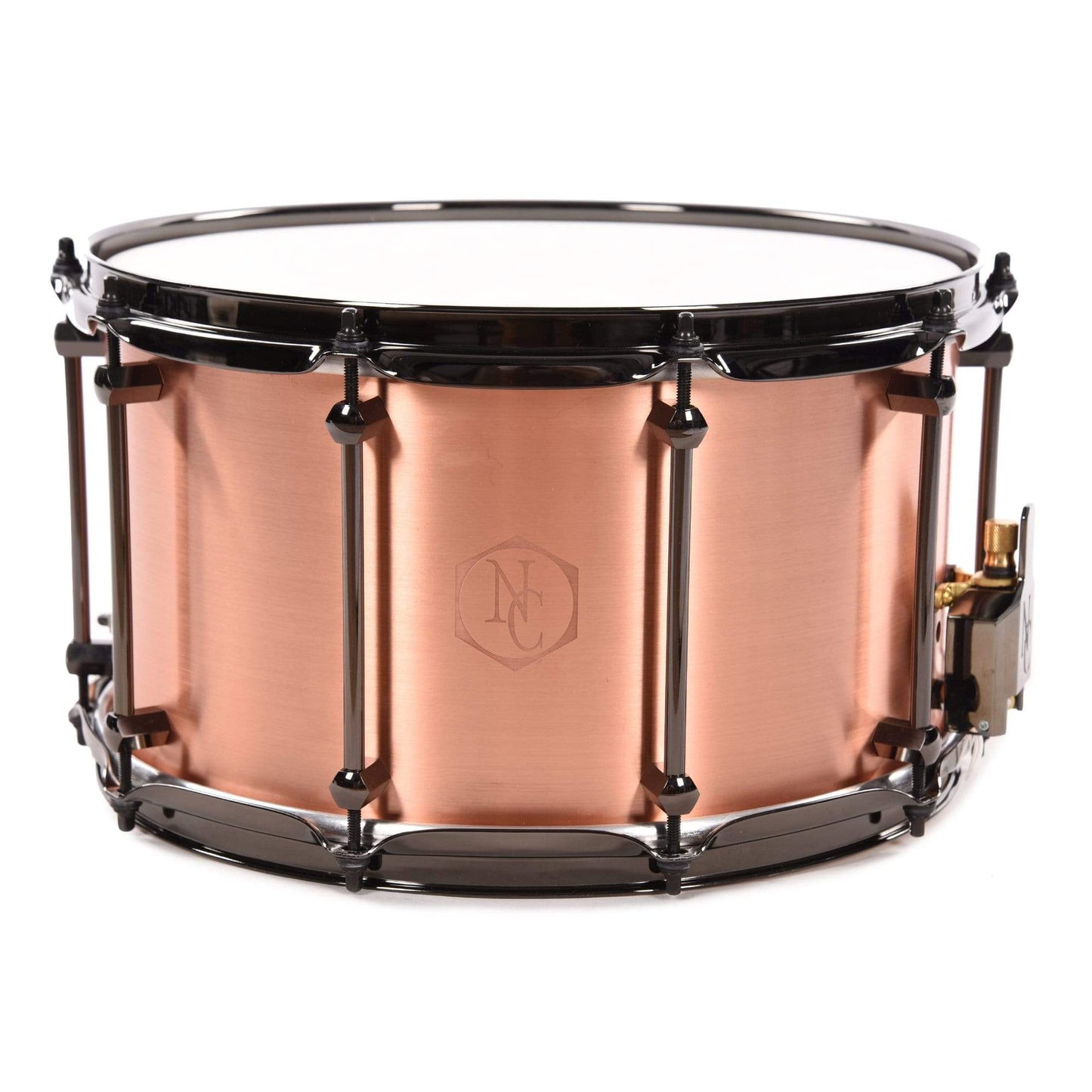 Noble & Cooley 8x14 Raw Copper Classic Snare Drum w/Black Nickel Hardware Drums and Percussion / Acoustic Drums / Snare