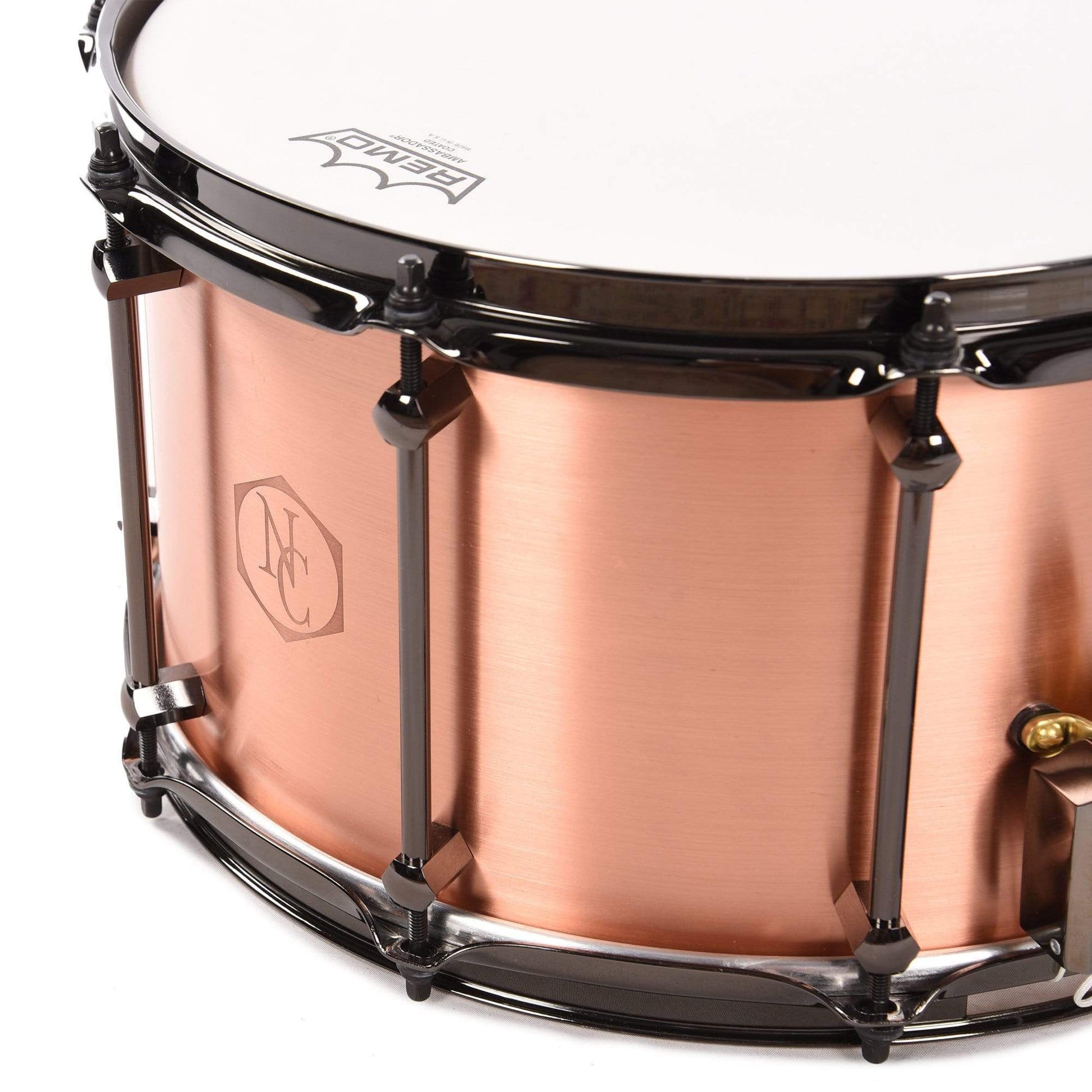 Noble & Cooley 8x14 Raw Copper Classic Snare Drum w/Black Nickel Hardware Drums and Percussion / Acoustic Drums / Snare