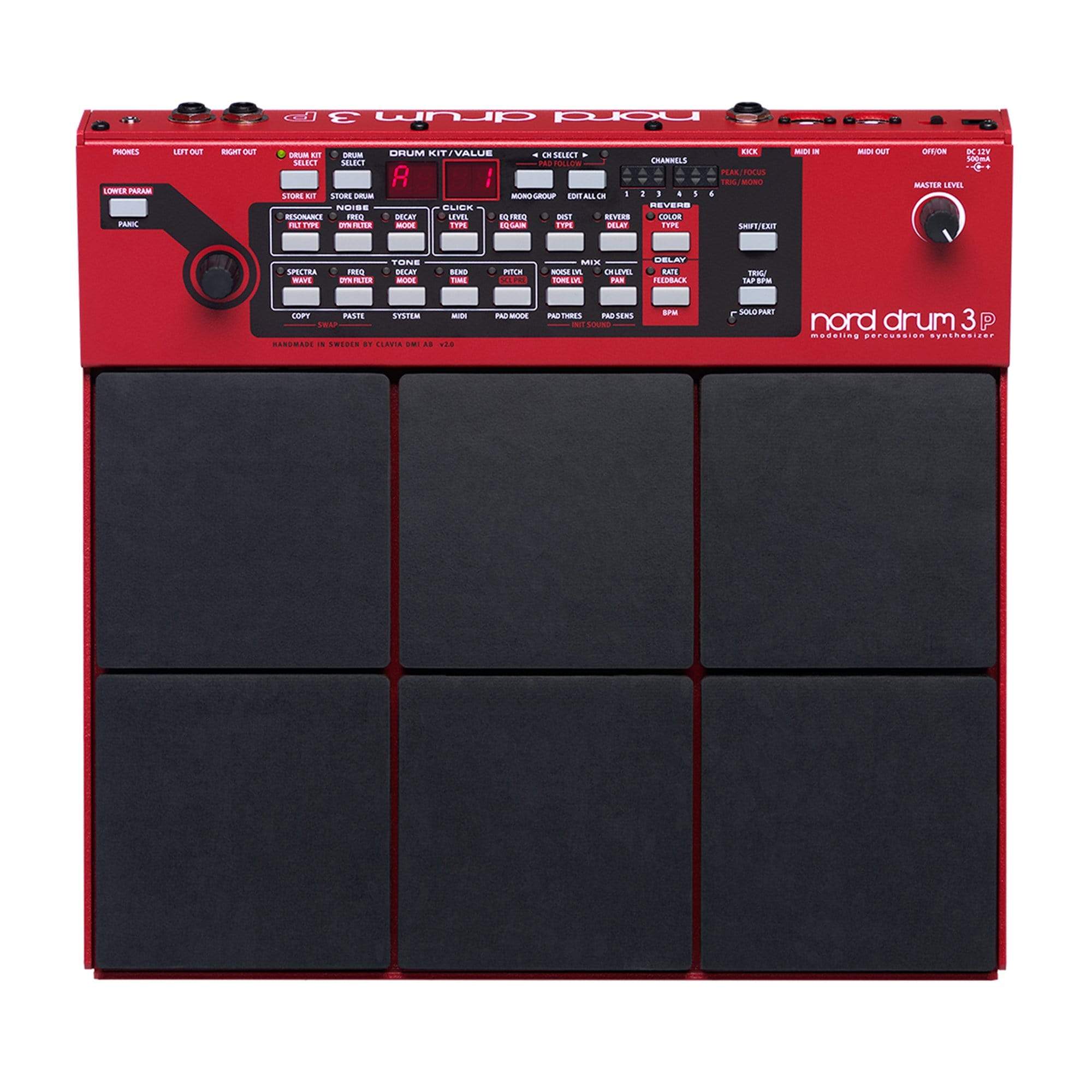 Nord Drum 3P Multi-Pad Percussion Synthesizer Drums and Percussion / Drum Machines and Samplers