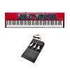 Nord Stage 3 88 88-Key Fully Weighted Hammer Action Keyboard and Triple Pedal Bundle Keyboards and Synths / Synths / Digital Synths