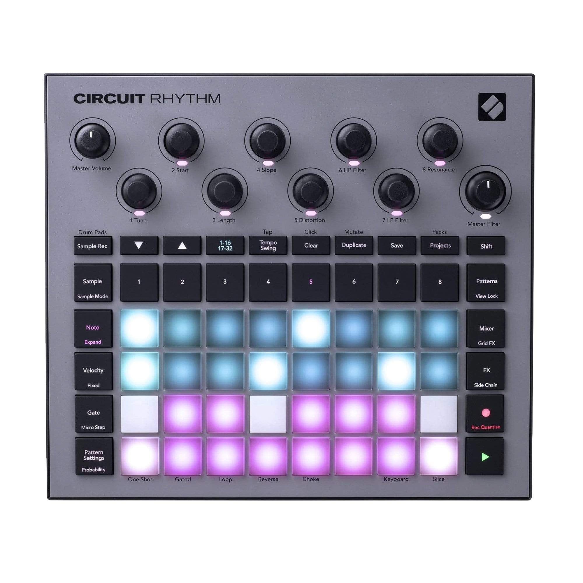 Novation Circuit Rhythm Drums and Percussion / Drum Machines and Samplers