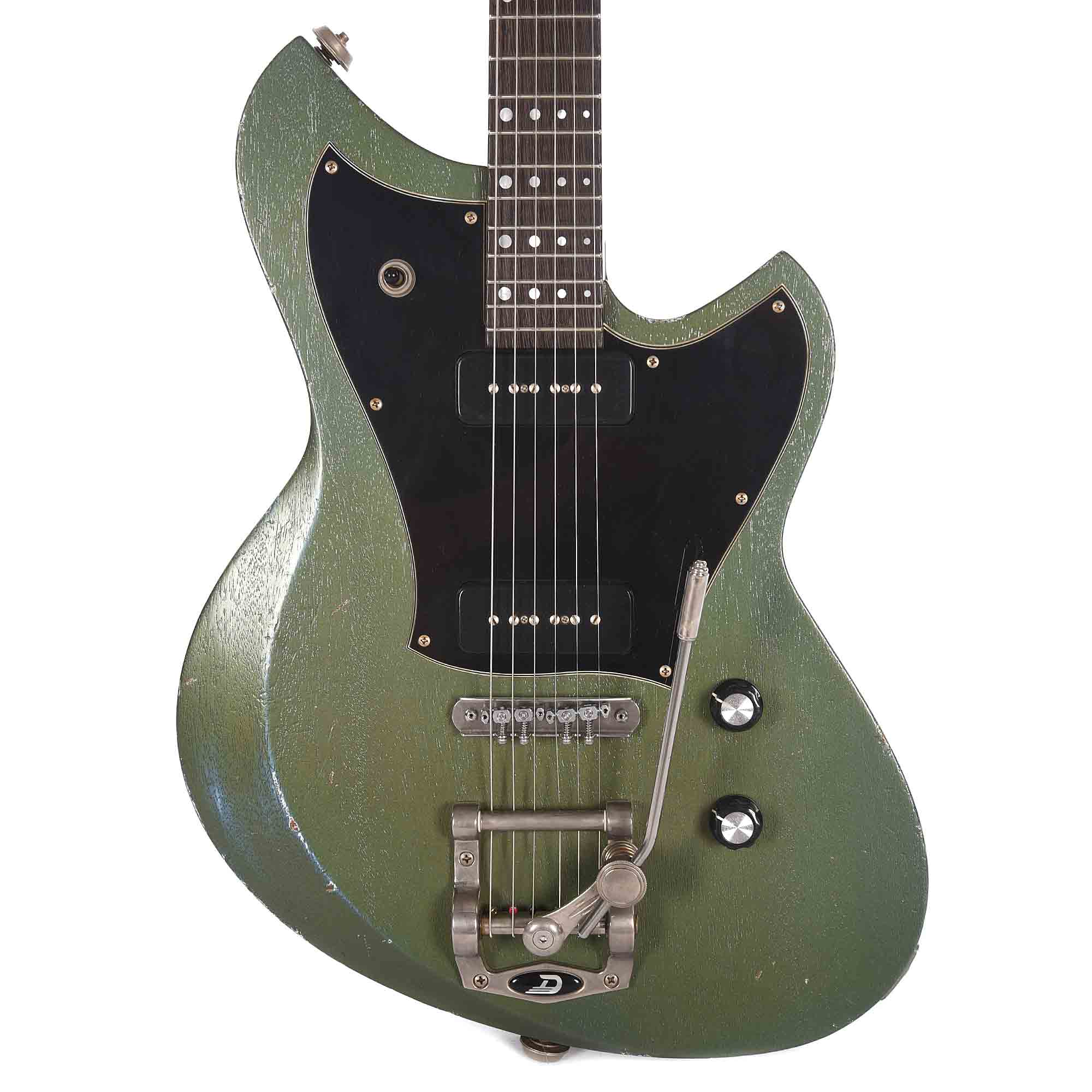 Novo Sectis Aged Pelham Blue w/ThroBak P90s Electric Guitars / Solid Body