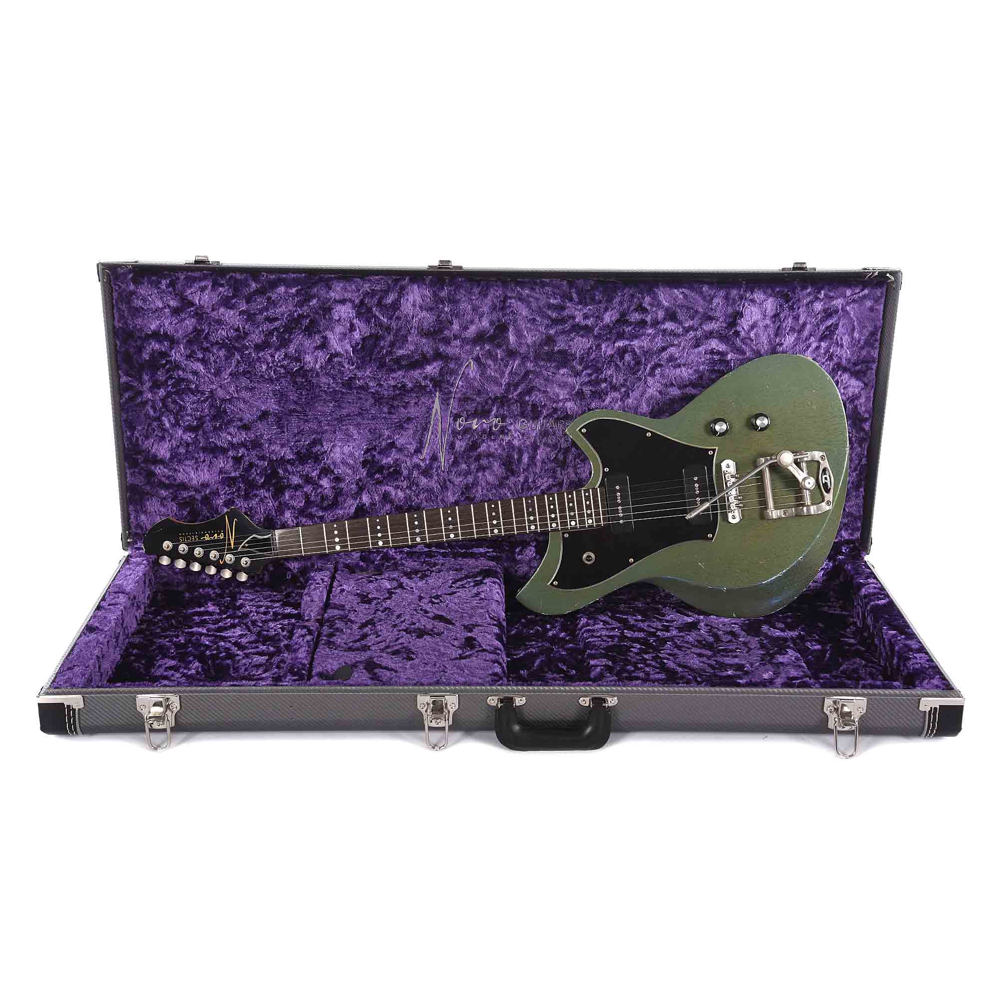 Novo Sectis Aged Pelham Blue w/ThroBak P90s Electric Guitars / Solid Body