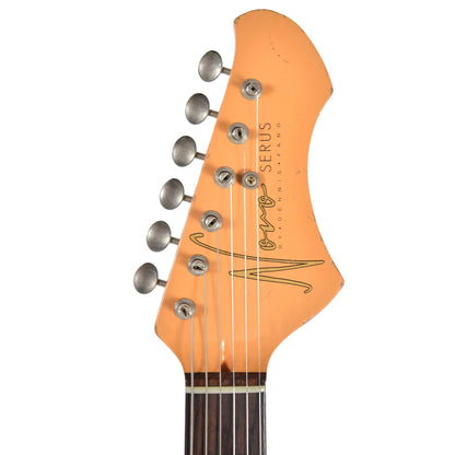 Novo Serus J Competition Orange w/Amalfitano P90s & Mono Hybrid Case Electric Guitars / Solid Body