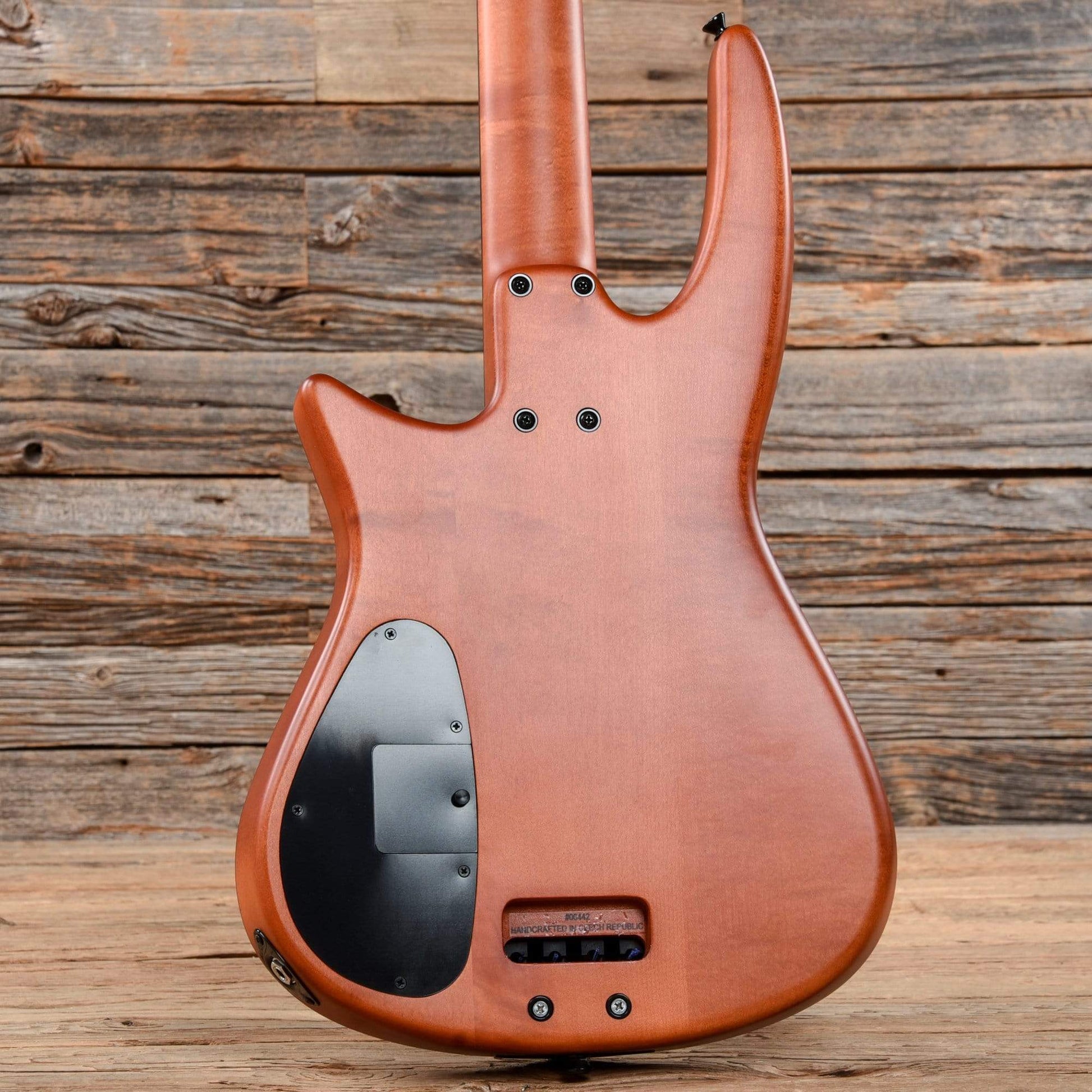 NS Design CR4 Radius Bass Guitar Amber Satin 2017 Bass Guitars / 4-String