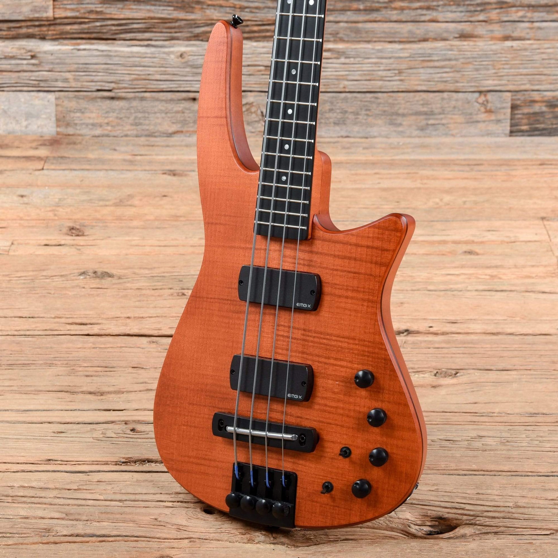 NS Design CR4 Radius Bass Guitar Amber Satin 2017 Bass Guitars / 4-String