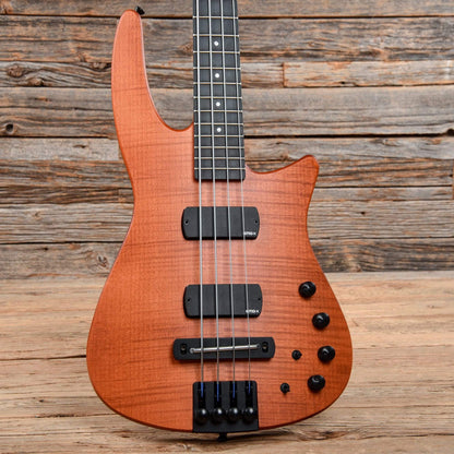 NS Design CR4 Radius Bass Guitar Amber Satin 2017 Bass Guitars / 4-String