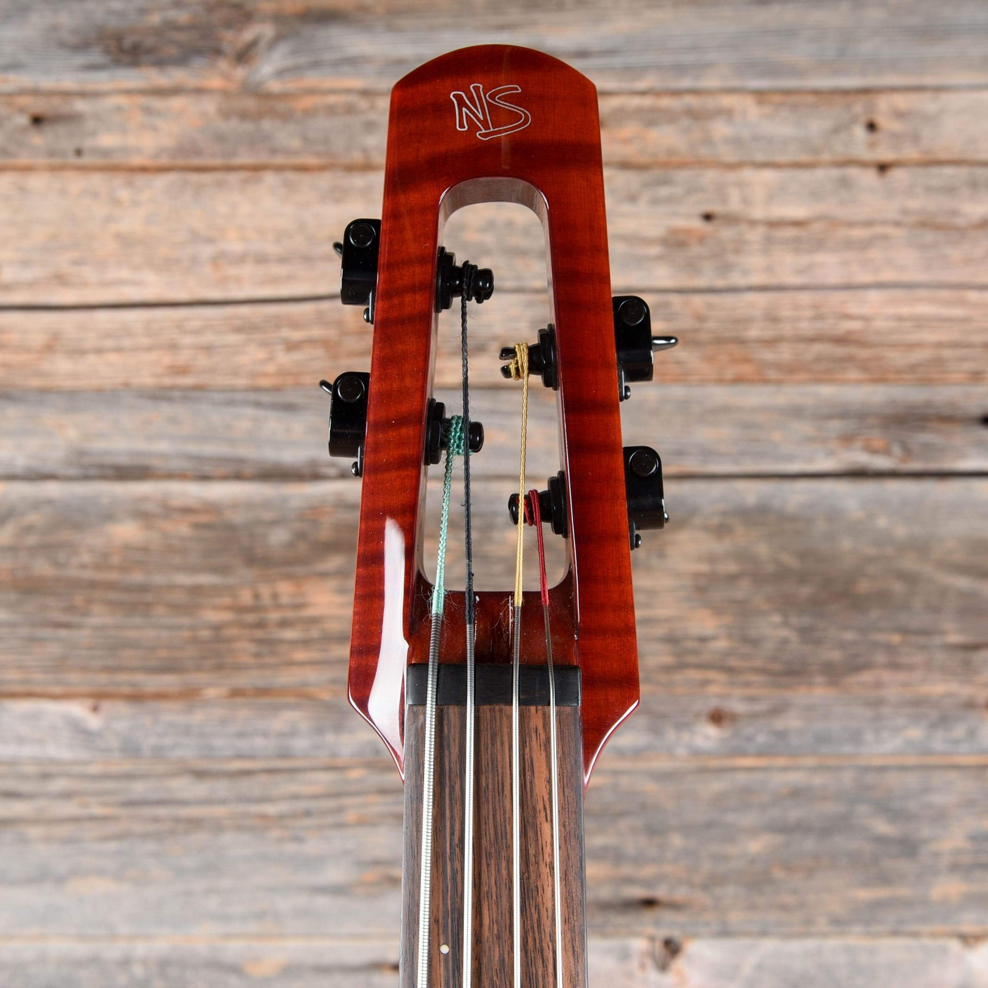 NS Design WAV4 Electric Upright Bass Amberburst 2017 Bass Guitars / 4-String