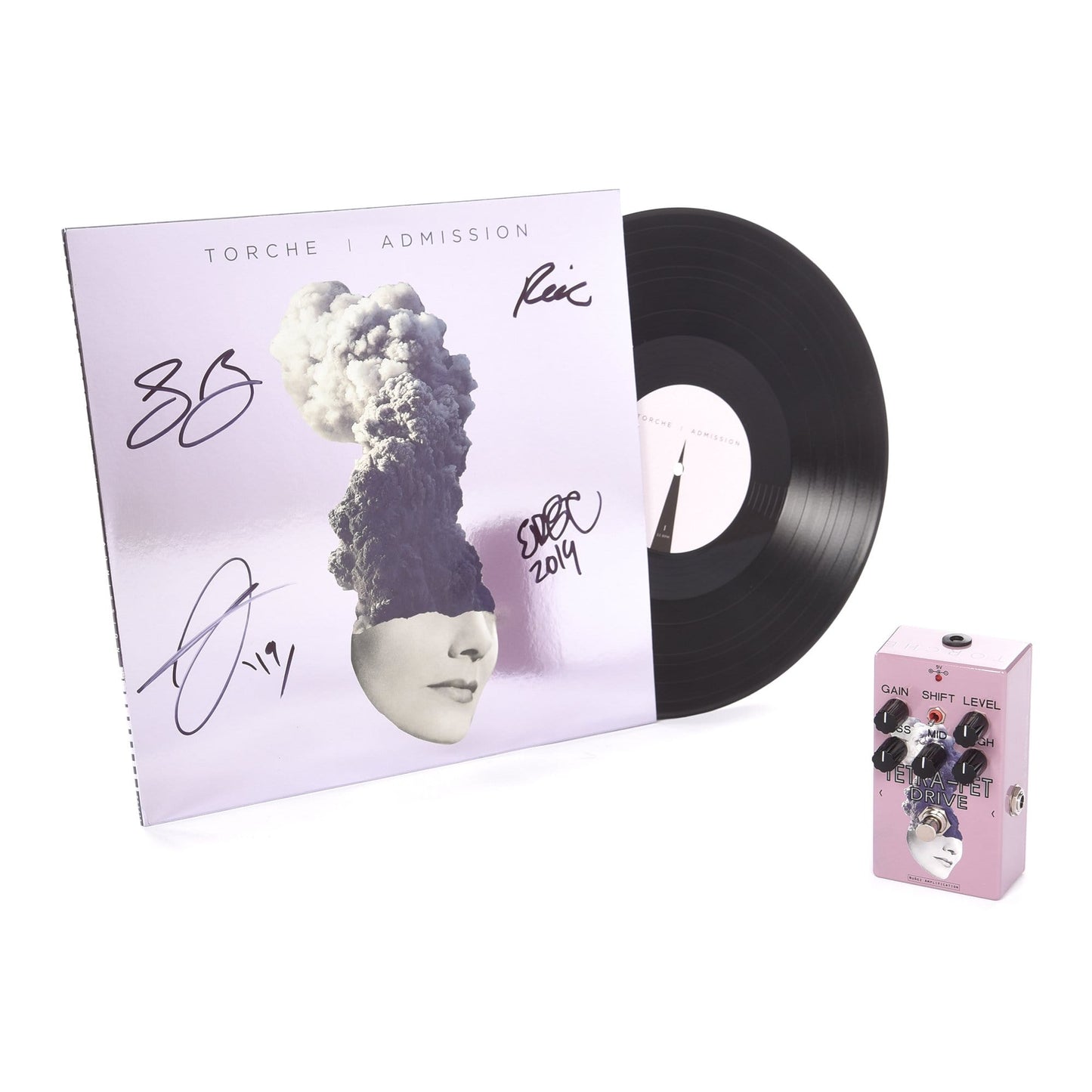 Nunez Amps Tetra Fet Drive Class A Overdrive with Torche Admission LP (Limited of 25) Effects and Pedals / Overdrive and Boost