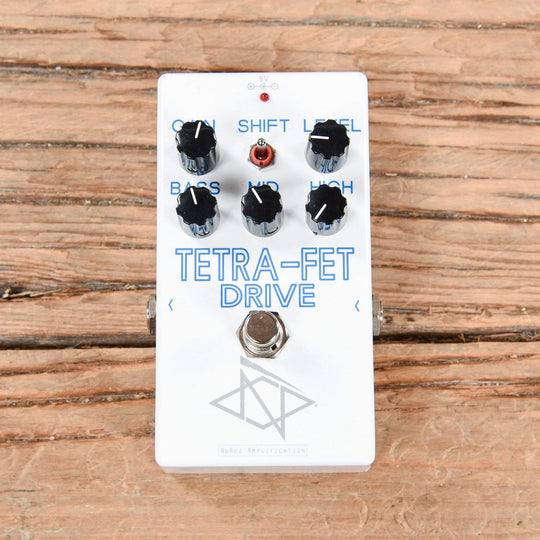 Nunez Amps Tetra-Fet Drive Limited Edition Sparkle White Effects and Pedals / Overdrive and Boost
