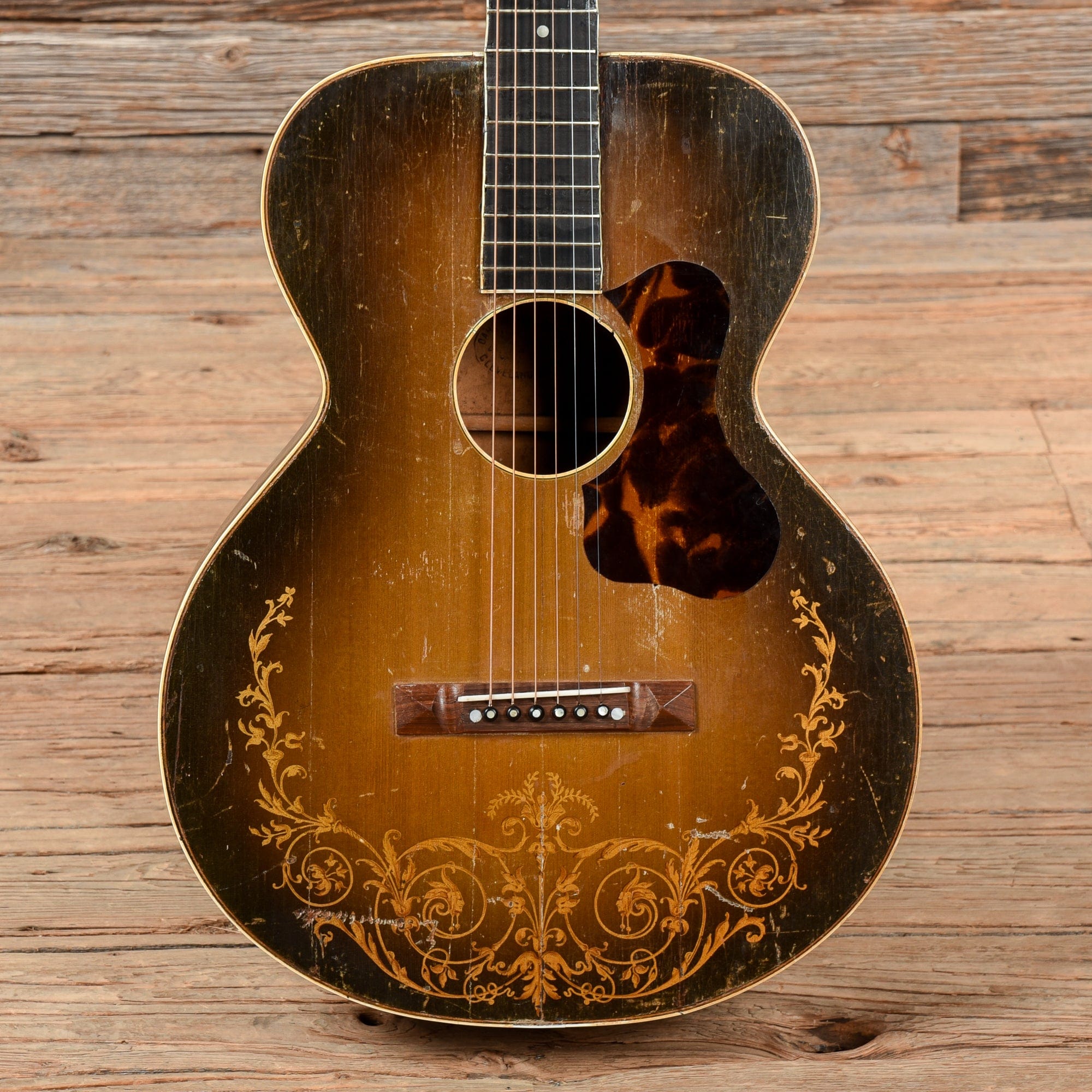 Oahu Acoustic Steel String Natural 1940s Acoustic Guitars / Concert