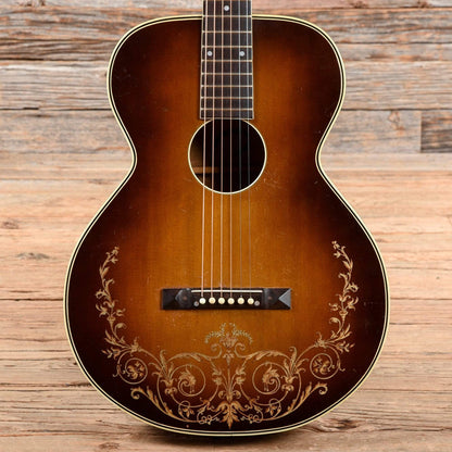 Oahu Model 71K Square Neck Hawaiian Sunburst 1935 Acoustic Guitars / Parlor