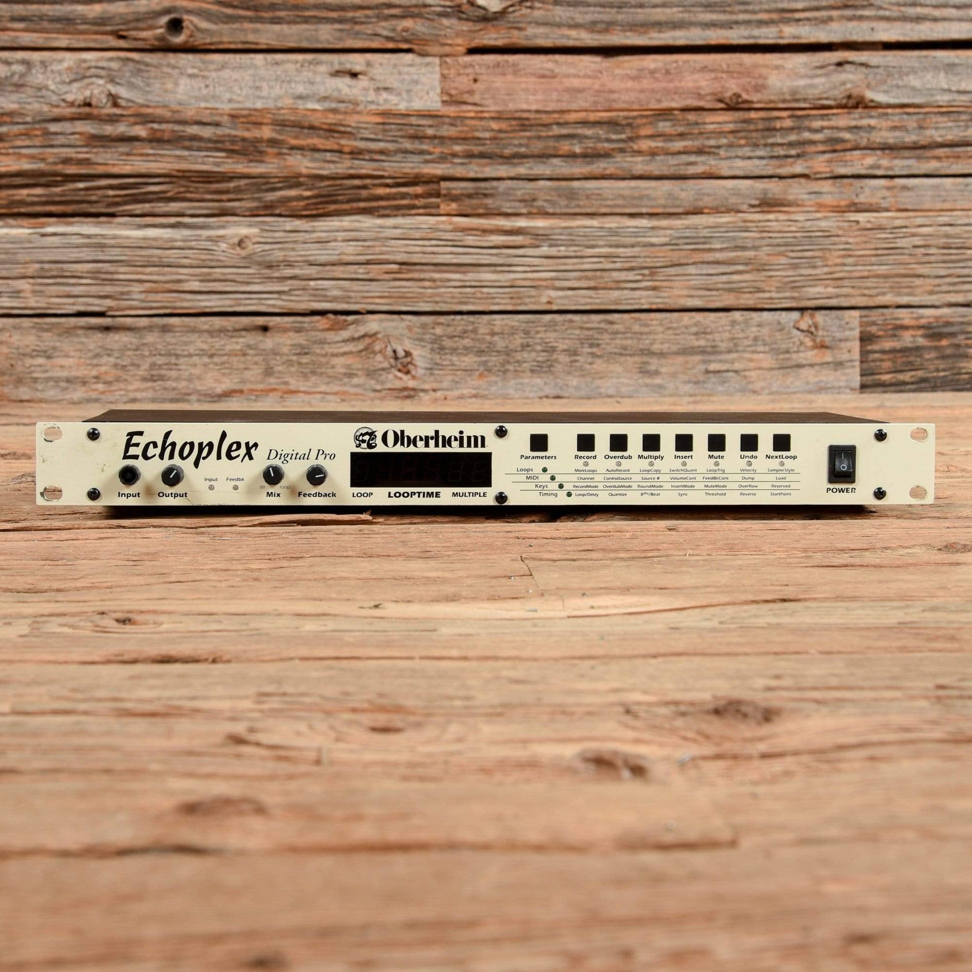 Oberheim Echoplex Digital Pro w/Footswitch Effects and Pedals / Delay