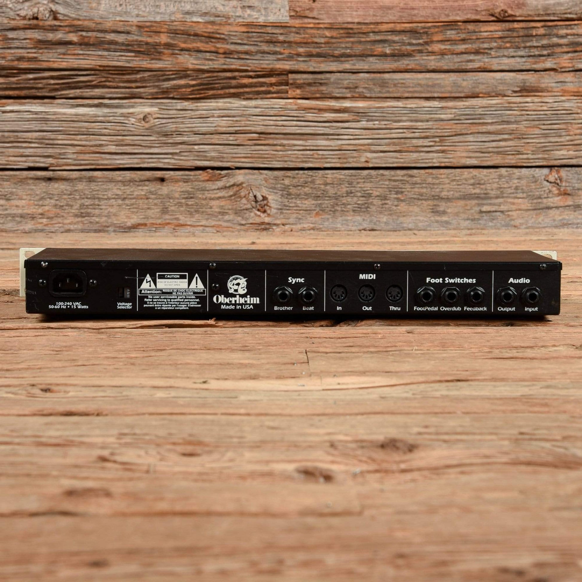 Oberheim Echoplex Digital Pro w/Footswitch Effects and Pedals / Delay