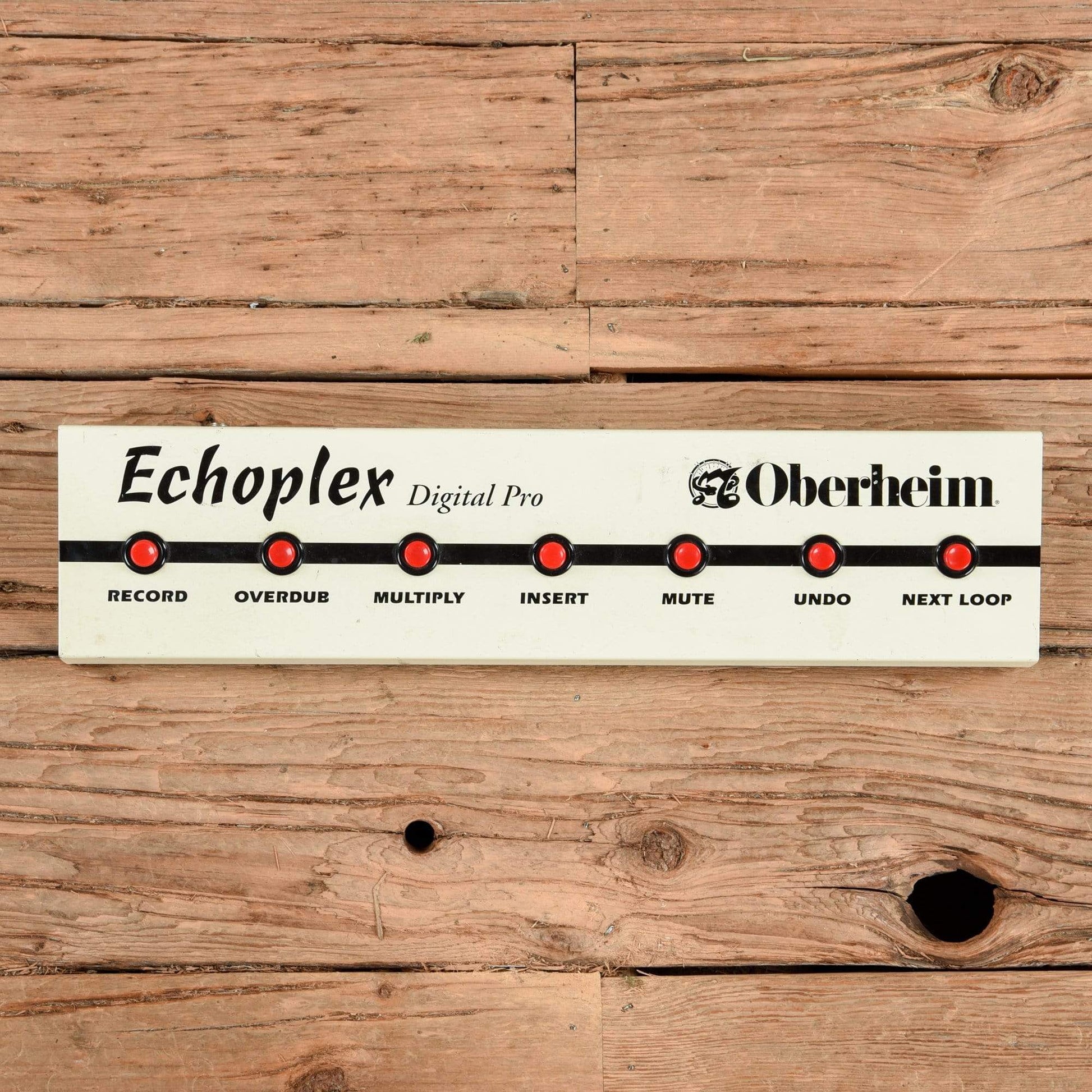 Oberheim Echoplex Digital Pro w/Footswitch Effects and Pedals / Delay