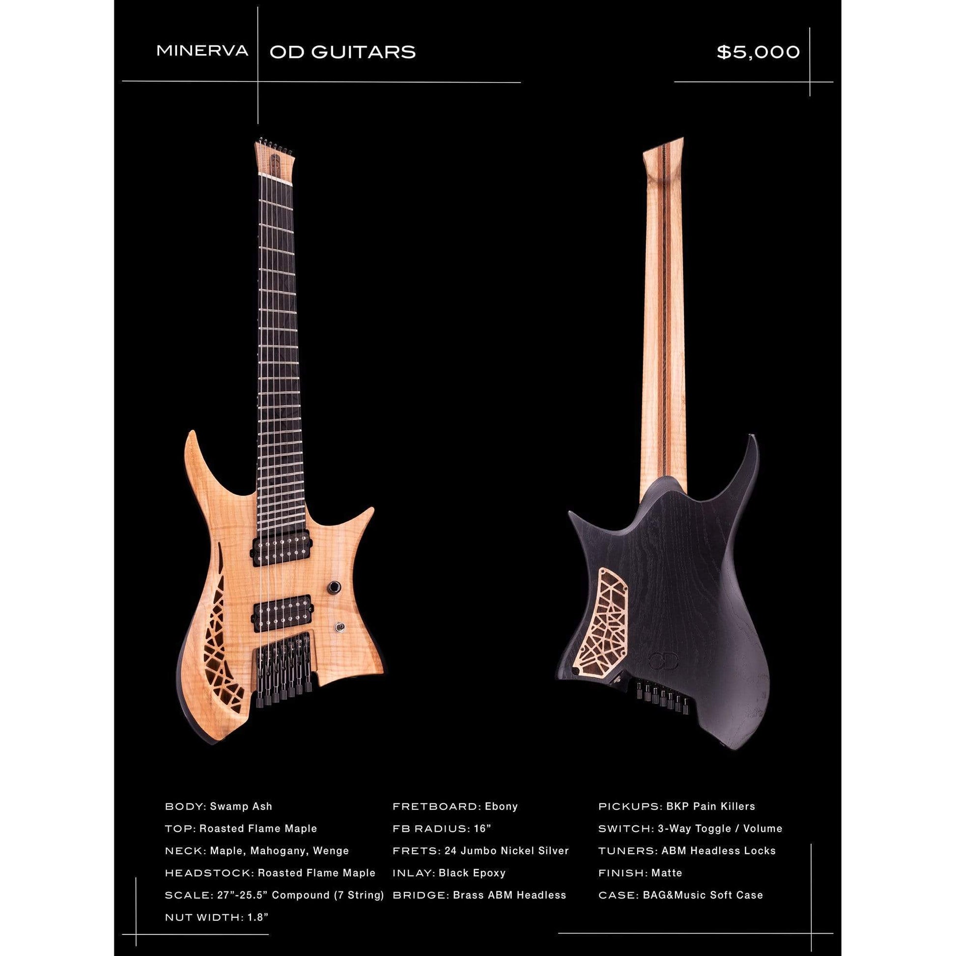 OD Guitars Minerva Pre-Order