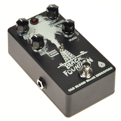 Old Blood Noise Endeavors Black Fountain Delay Inverse White on Black V2 Effects and Pedals / Delay