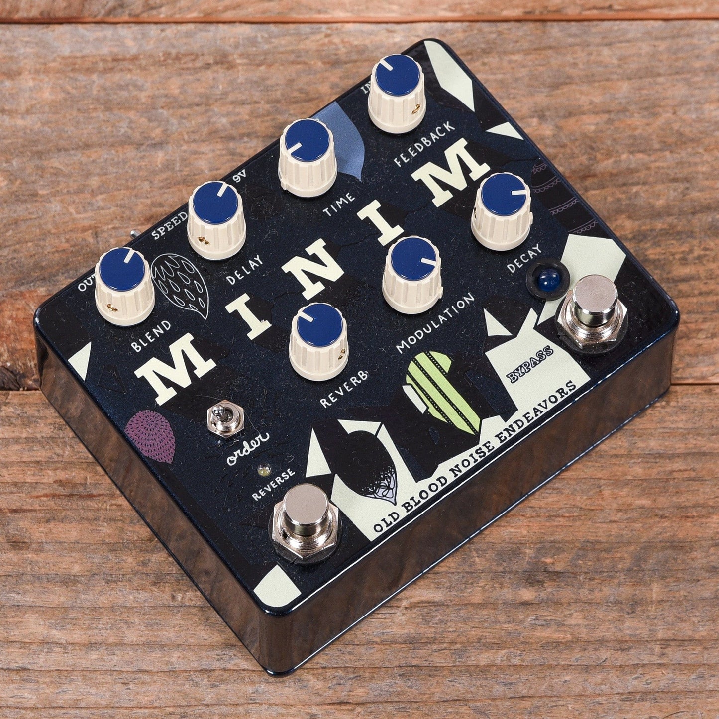 Old Blood Noise Endeavors Minim Immediate Ambient Machine Effects and Pedals / Delay