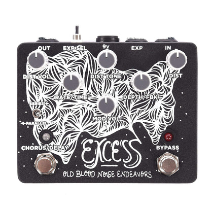 Old Blood Noise Excess Distortion Chorus/Delay Black Effects and Pedals / Distortion