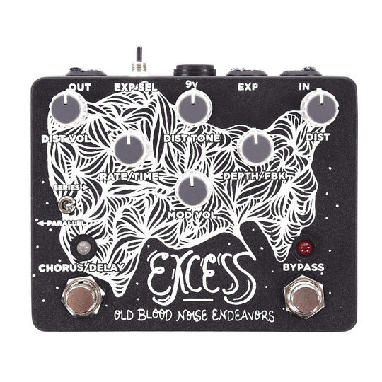 Old Blood Noise Excess Distortion Chorus/Delay Black Effects and Pedals / Distortion