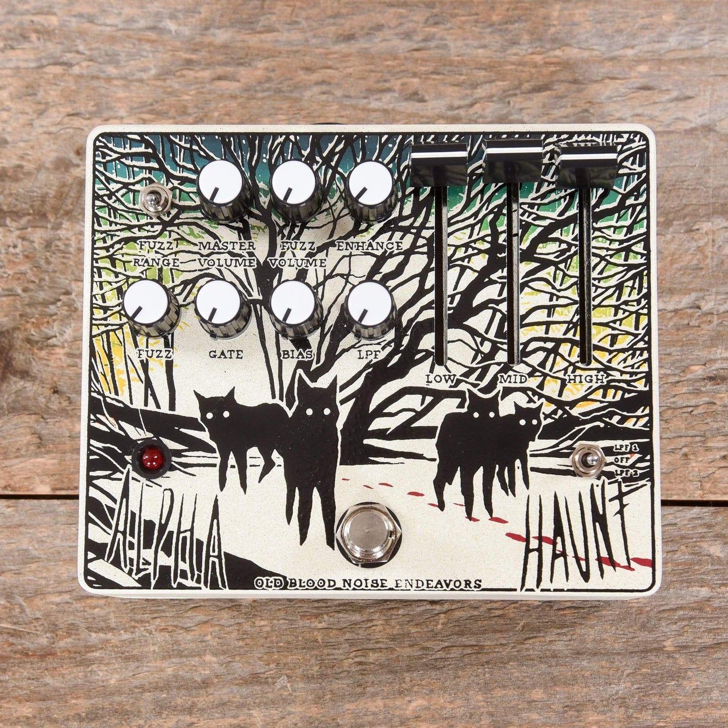 Old Blood Noise Endeavors Alpha Haunt Expanded Fuzz Effects and Pedals / Fuzz