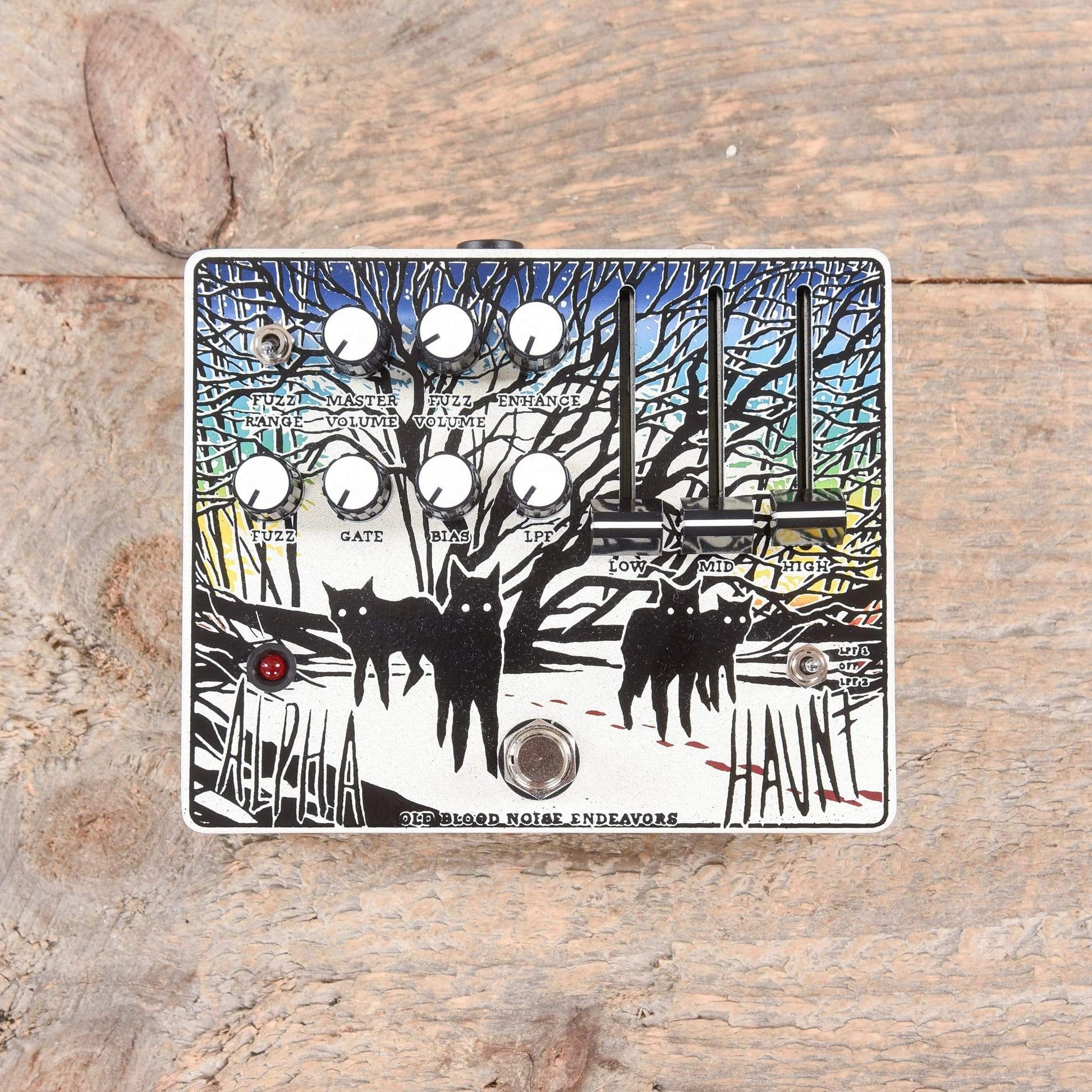 alpha haunt pedal Old Blood Noise Endeavors Alpha Haunt Expanded Fuzz – Chicago Music Exchange