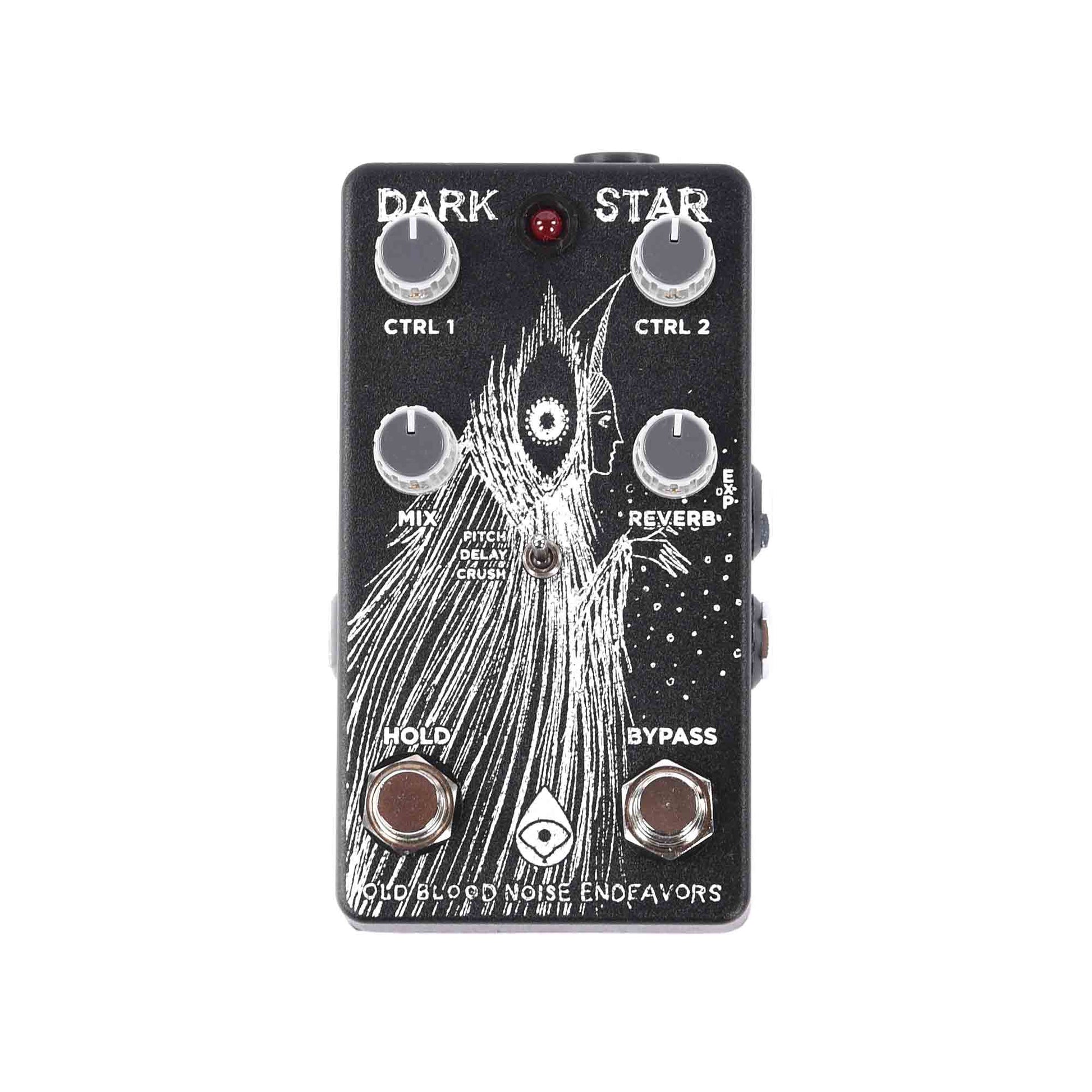 Old Blood Noise Dark Star Pad Reverb v2 Black Effects and Pedals / Reverb