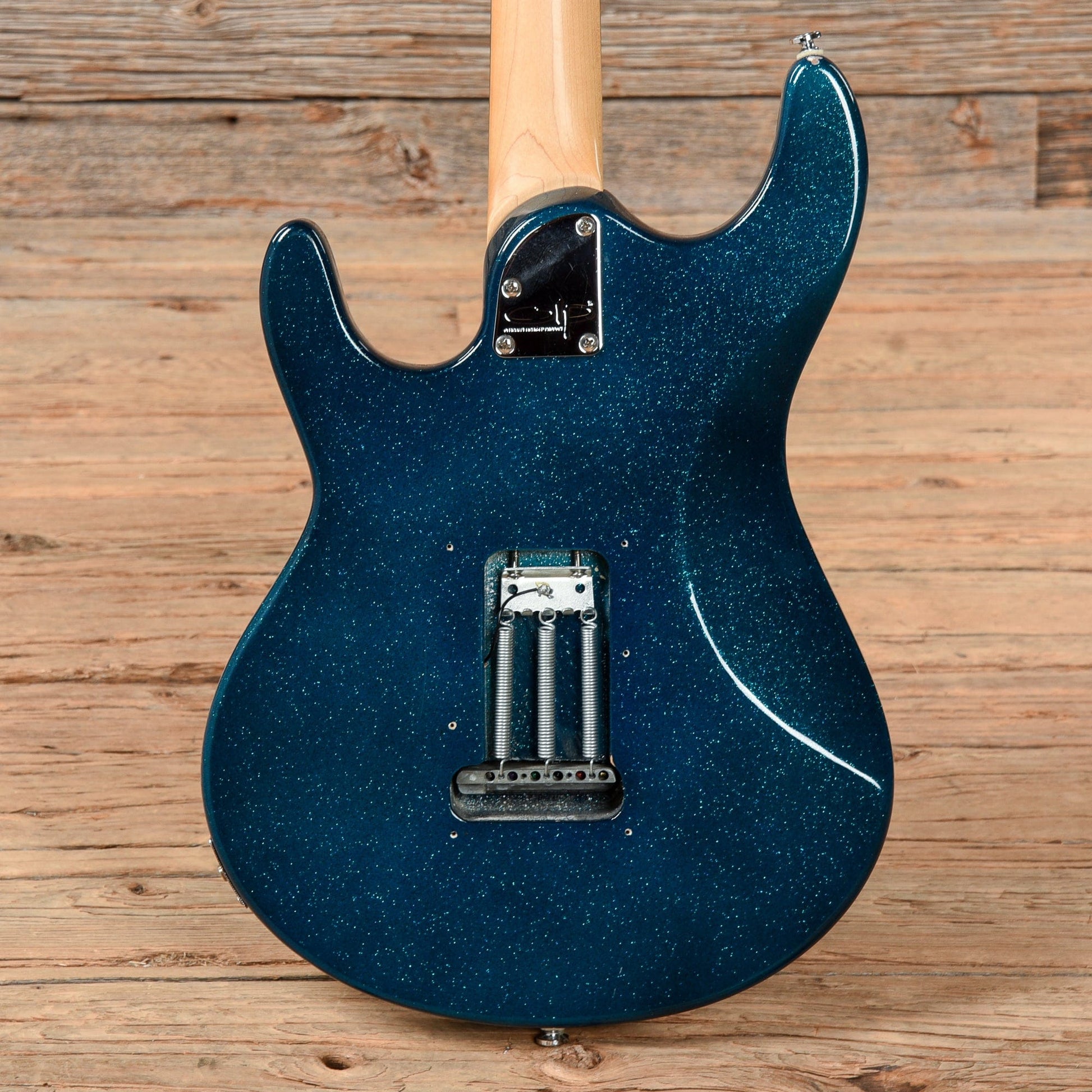 OLP MM4 Blue Sparkle Electric Guitars / Solid Body