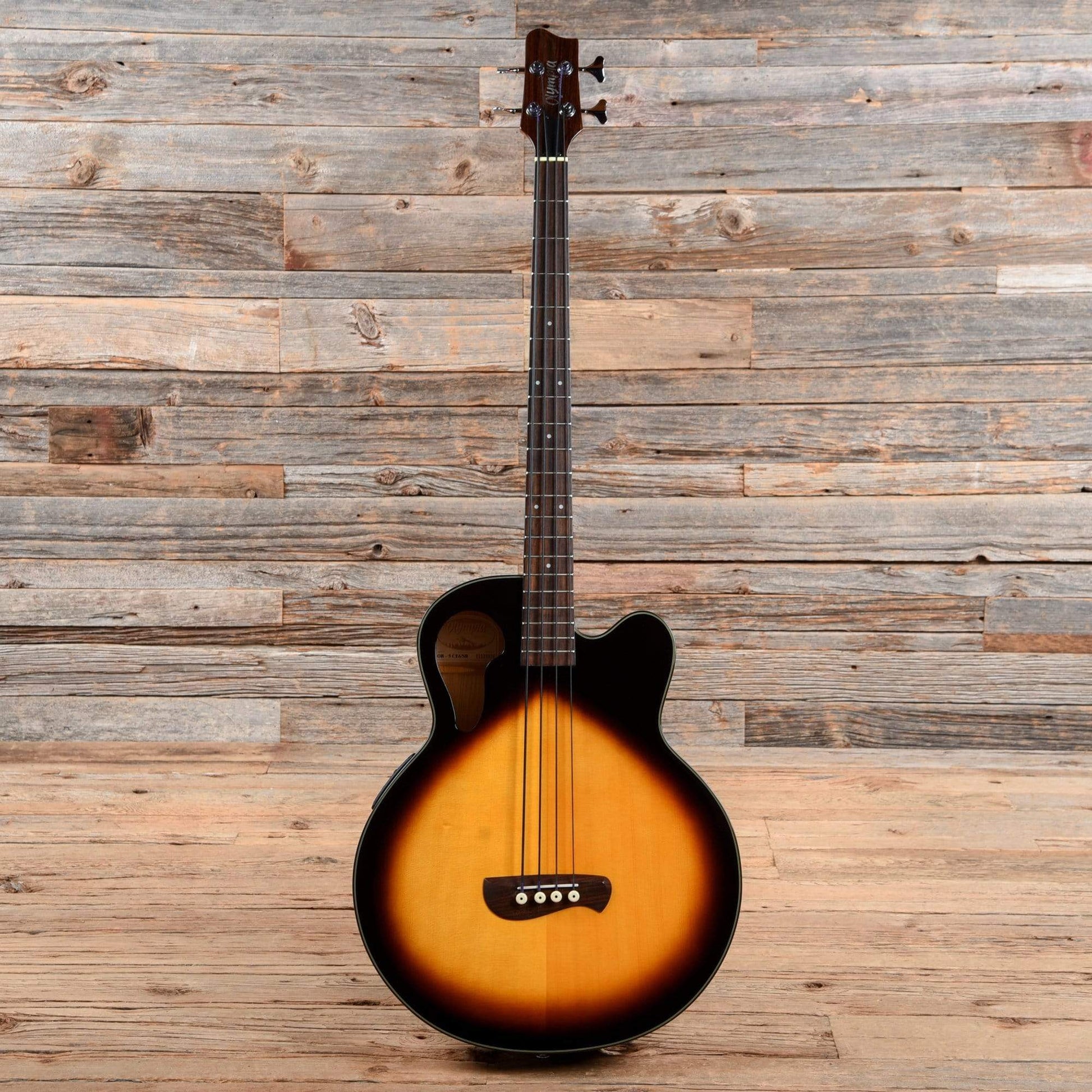 Olympia OB-5 5CE6/SB Sunburst Bass Guitars / 4-String