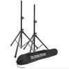 On Stage Stands All-Aluminum Speaker Stand 2-Pack w/Bag Accessories / Stands